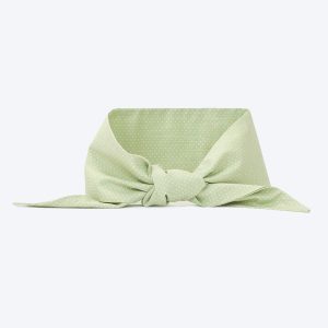 CLASSIC NECKTIE - Mint Polkadot, M