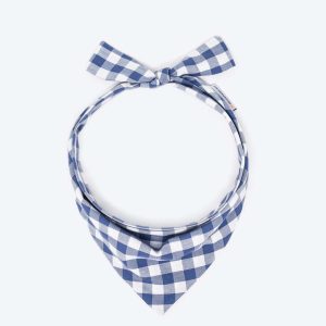 GINGHAM BANDANA - Blueberry Gingham, S
